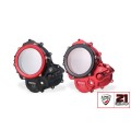 CNC Racing TROY BAYLISS LIMITED EDITION Clear Wet Clutch Cover for the Ducati Hypermotard 698 Mono CNC Racing TROY BAYLISS LIMITED EDITION Clear Wet Clutch Cover for the Ducati Hypermotard 698 Mono